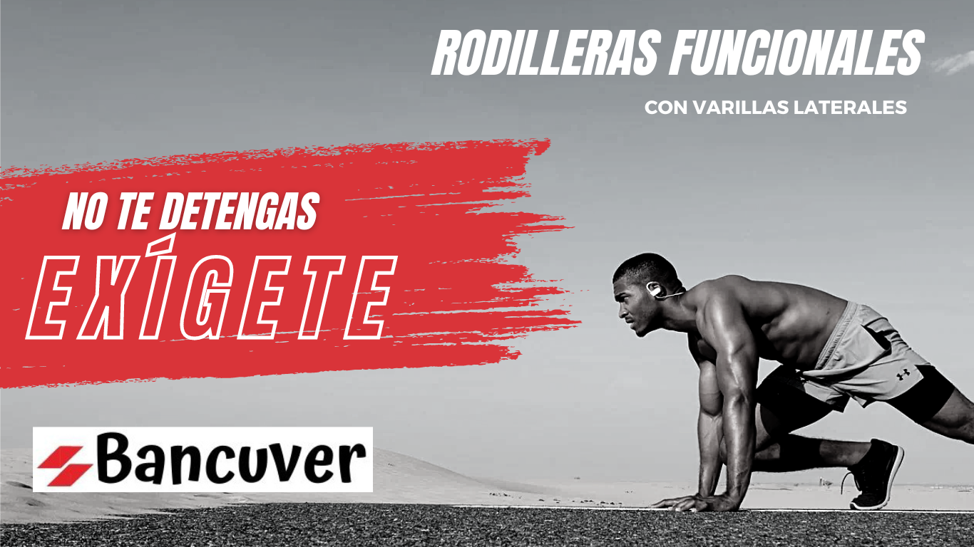 Rodilleras exclusivas para actividades deportivas